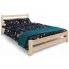 Drewniane łóżko z sosny skandynawskiej 120x200 - Lids 3X