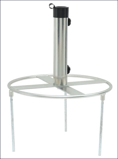 Wbijany stojak na parasole Bafi 5X