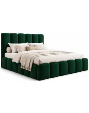 Łóżko tapicerowane welurem 160x200 Arman 4X - 36 kolorów w sklepie Edinos.pl