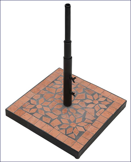 Podstawa do parasola Hatori terakota