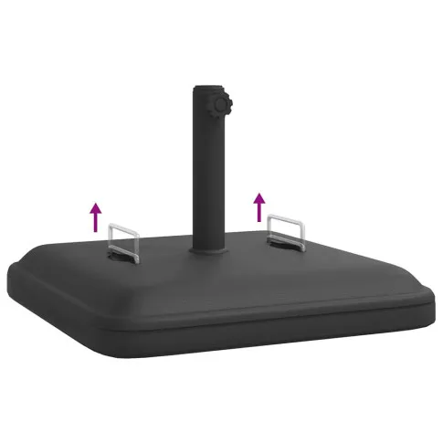 Kwadratowa podstawa pod parasol ogrodowy Bilogr