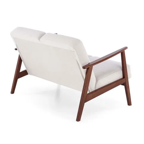 Jasnobeżowa sofa dla dwóch osób Conti 4X