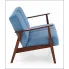 Tapicerowana sofa Conti 4X w kolorze niebieskim