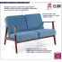 Niebieska sofa vintage Conti 4X