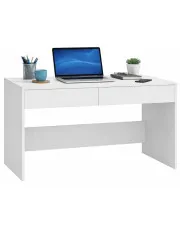 Białe biurko z szufladami - Dulano w sklepie Edinos.pl
