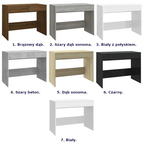 Kolory biurka Sartene