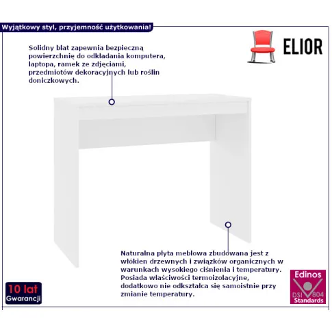 Amantea białe biurko