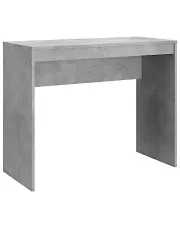 Szare małe biurko proste beton - Amantea w sklepie Edinos.pl