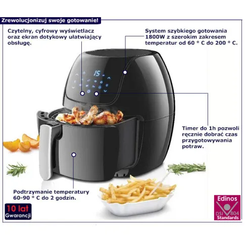 Betłuszczowa frytownica 7,7L Uvefi 6X