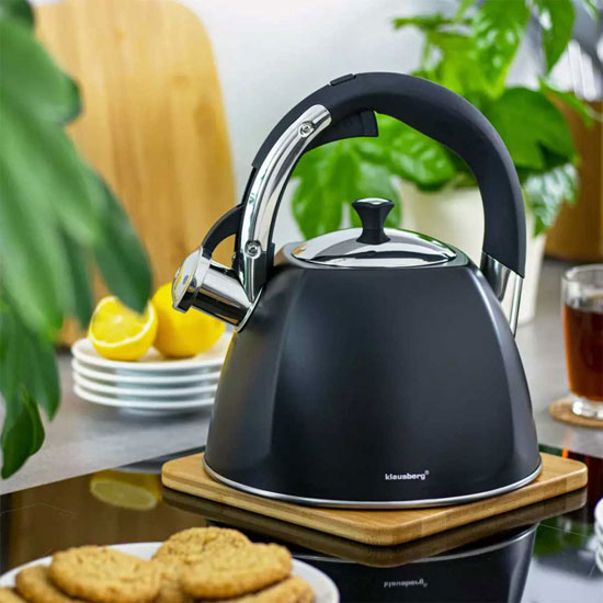 Prezentacja czajnika Pira 5X czarny mat