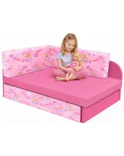 Różowy rozkładany tapczan dla dziewczynki - Paster 15X w sklepie Edinos.pl