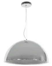 Nowoczesna szara lampa wisząca 30 cm - D148-Tiremi w sklepie Edinos.pl