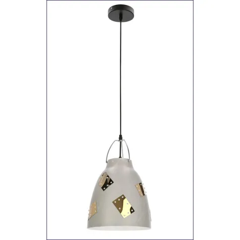 Szara lampa wisząca D152 Efrixo