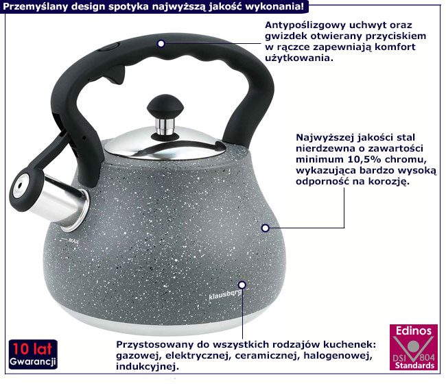 Czajnik Genewa 11X
