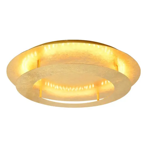 Złota nowoczesna lampa sufitowa D156 Vetrix