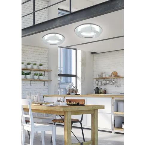 Wnetrze ze srebrna lampa D156 Vetrix
