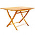 Stół ogrodowy z zestawu mebli drewnianych Elbor 3X