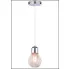 wizualizacja Industrialna chromowana lampa wisząca - K532-Wagy