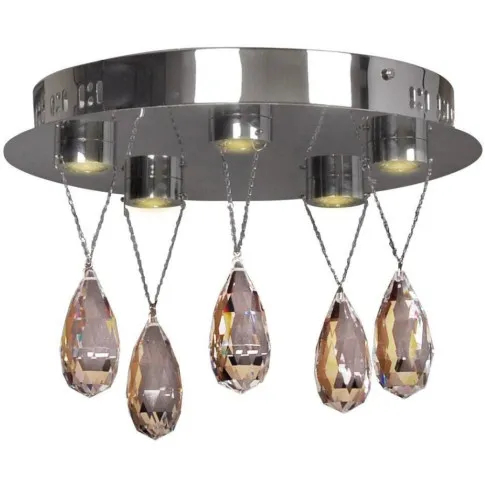 Lampa sufitowa glamour z kryształkami - K538-Sabul