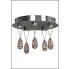 wizualizacja Lampa sufitowa glamour z kryształkami - K538-Sabul