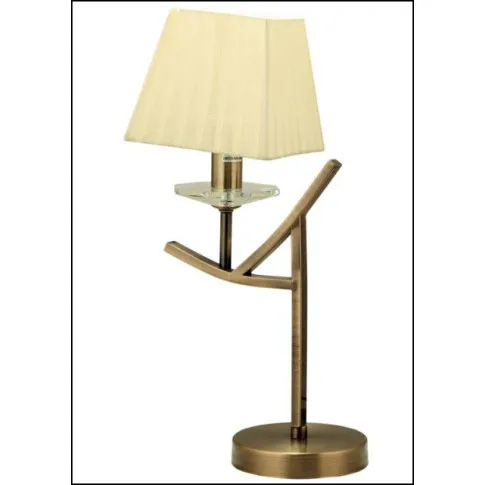 wizualizacja Lampa stołowa z żółtym abażurem - K543-Vabno