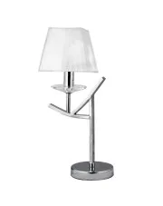 Lampa abażurowa na biurko - K543-Vabno w sklepie Edinos.pl