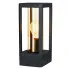 Czarny metalowy kinkiet D161-Zitres