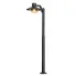 Czarna lampa stojąca D165-Ebro