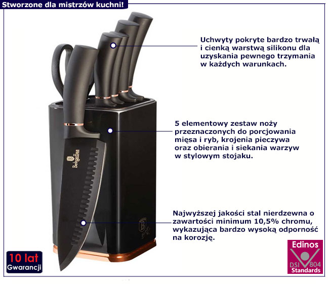 Zestaw noży Rabat 7X 