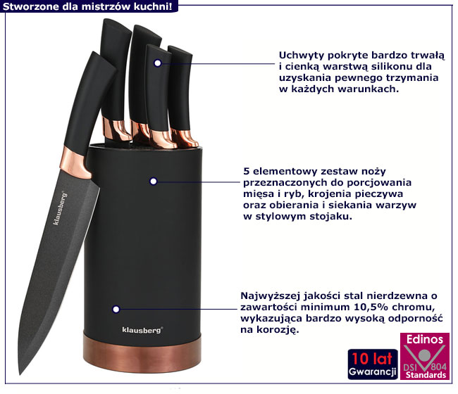 Zestaw noży Ofrex 8X 