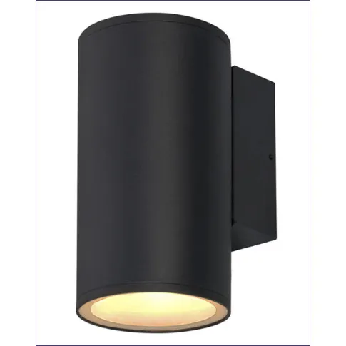 Czarny metalowy kinkiet ogrodowy D168-Cexo