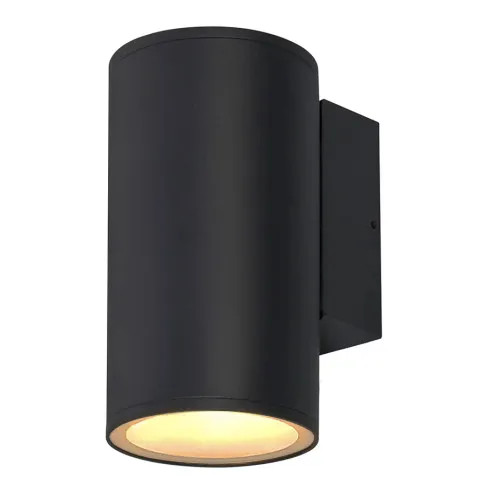 Nowoczesny czarny kinkiet zewnętrzny D177-Emri