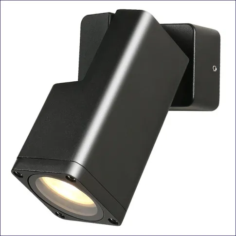 Czarna lampa ogrodowa D181-Riclus