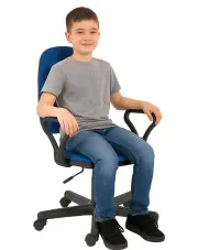 Krzesło biurowe dla dzieci Bonix - 3 kolory w sklepie Edinos.pl