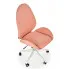 Szczegółowe zdjęcie nr 4 produktu Różowe krzesło biurowe dla dzieci - Fugi