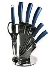 Zestaw noży ze stali nierdzewnej z powłoką non-stick morski - Piloss 4X w sklepie Edinos.pl