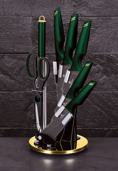 Prezentacja zestawu noży Pikloss 5X zielony