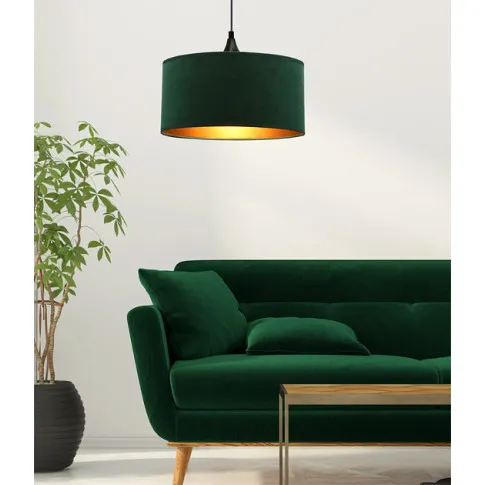Zielona nowoczesna lampa wiszaca D183 Qusti