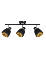 Czarna industrialna lampa sufitowa - D187-Fizex w sklepie Edinos.pl