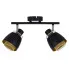 Czarna metalowa lampa sufitowa D186-Fizex