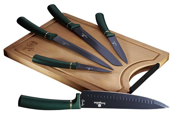 Prezentacja zestawu noży Prado 3X zielony