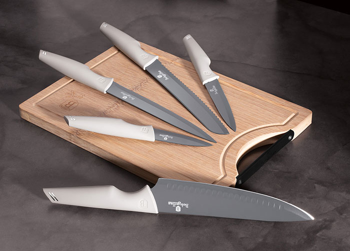 Prezentacja zestawu noży Prado 4X biały