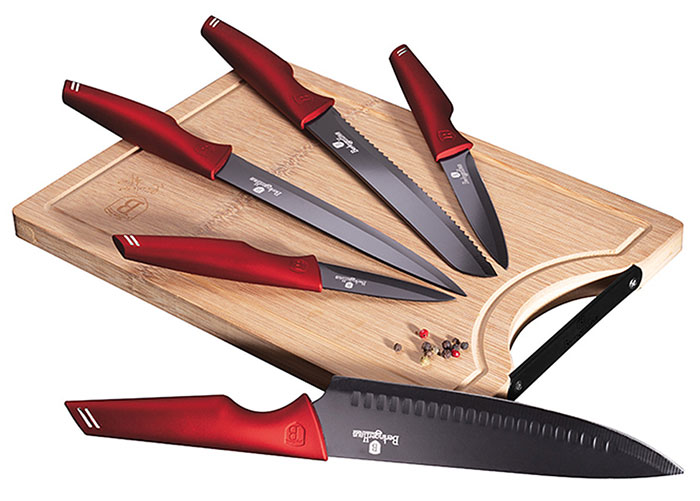 Prezentacja zestawu noży Prado 4X czerwony