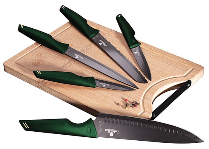 Prezentacja zestawu noży Prado 4X zielony
