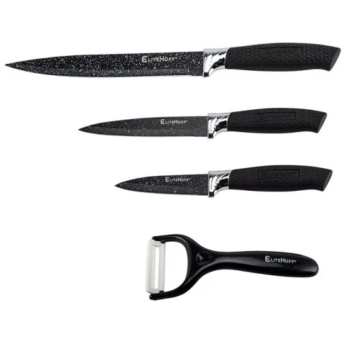 3 noże kuchenne z obieraczką Odefi 5X