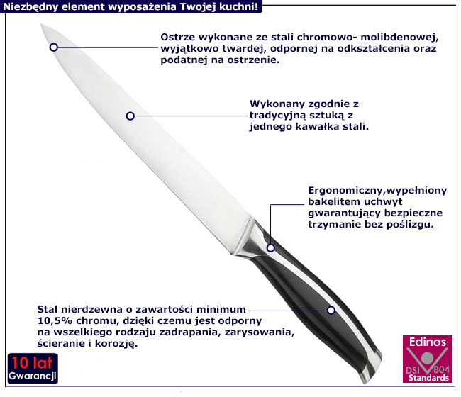 Klasyczny nóż Sepres 4X