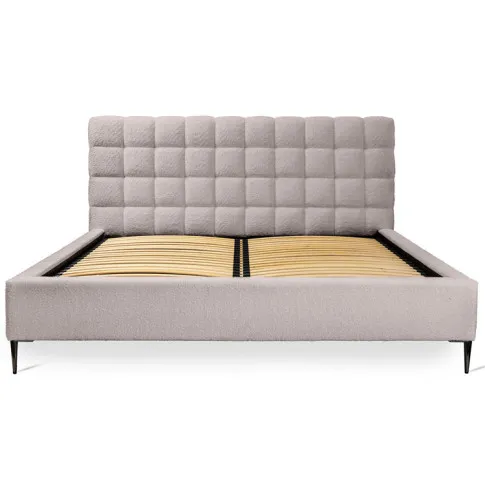 Łózko na metalowych nóżkach Tarissa cappuccino