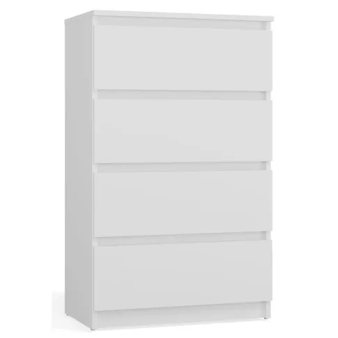 Biała komoda 60 cm Letia 4X