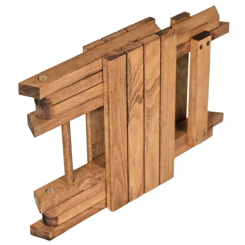 Drewniany taboret Eves