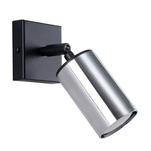 Kinkiet tuba z reflektorkiem chromowanym A576-Wezo